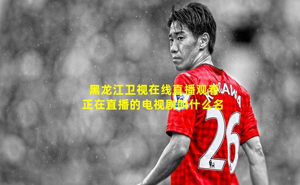 黑龙江卫视在线直播观看正在直播的电视剧叫什么名
